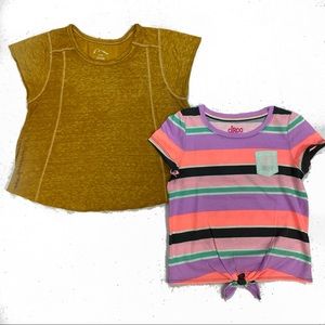 art& class/circo two piece girls t shirt